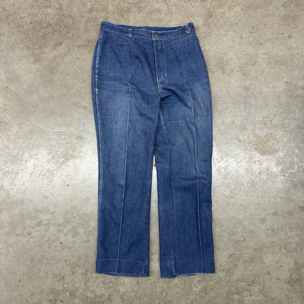 Vintage‎ JTF Flare Bell Bottom Jeans Blue Denim Women's 32x32
